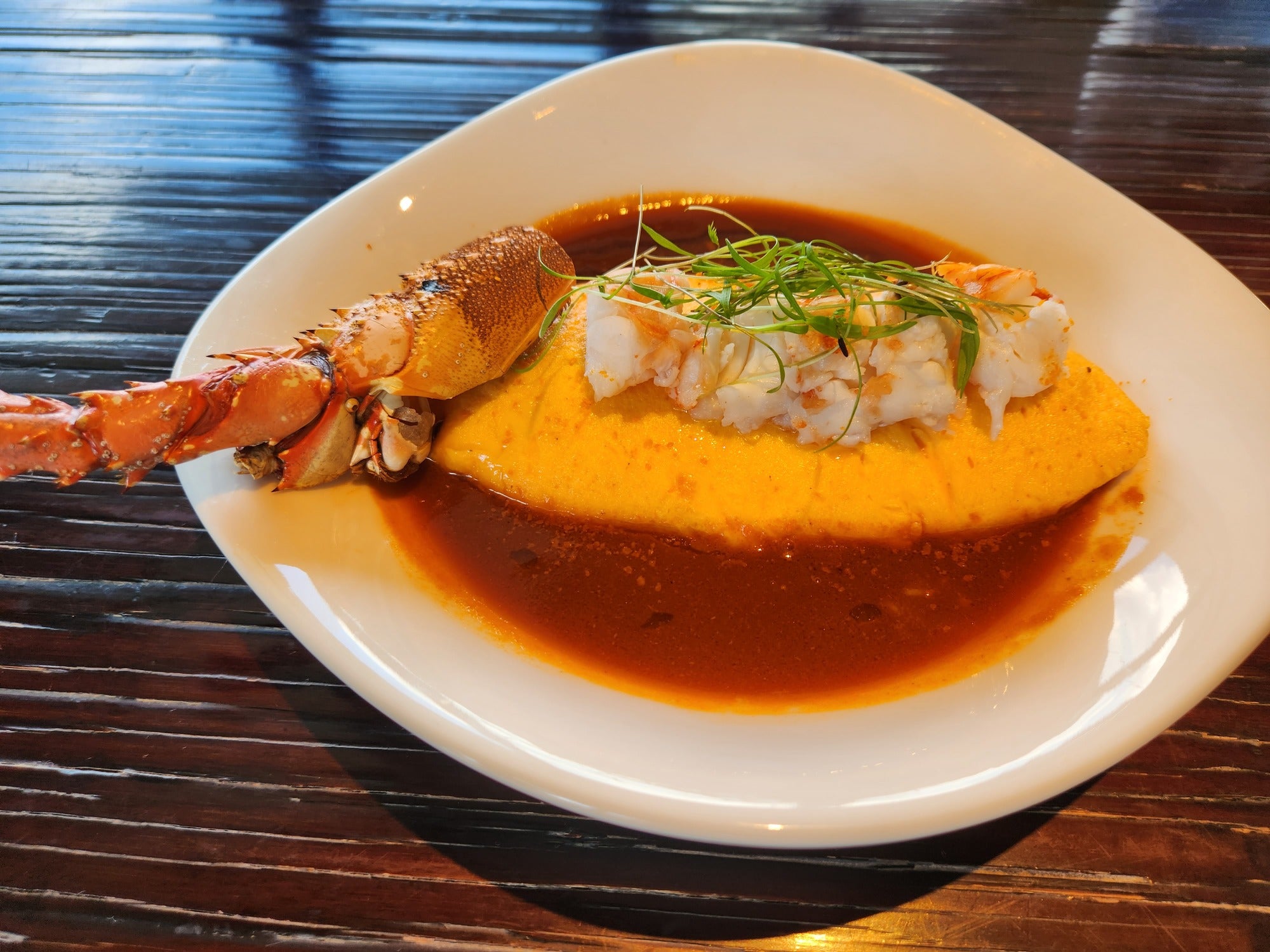 ロブスターオムレツ