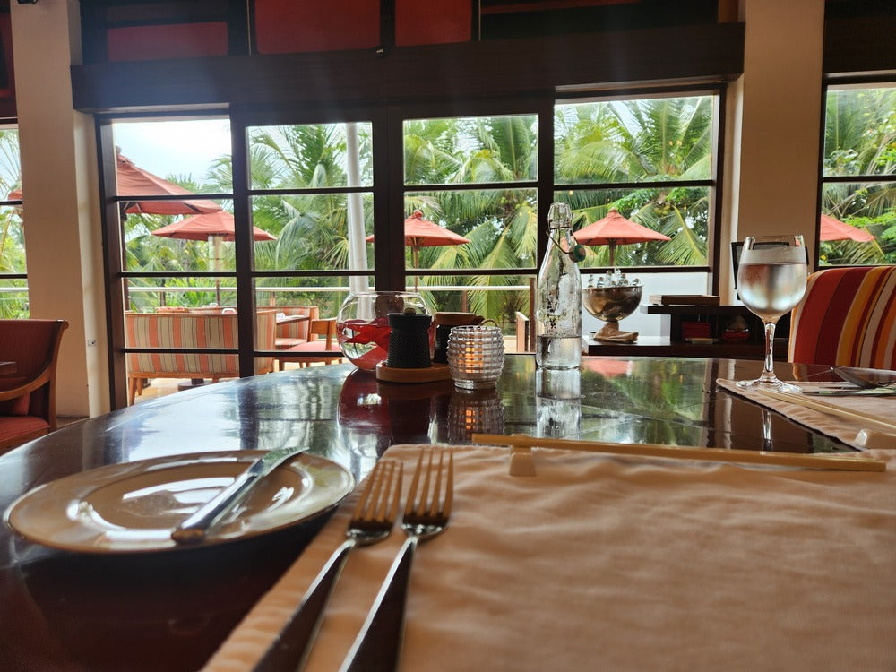 テーブルからの眺め