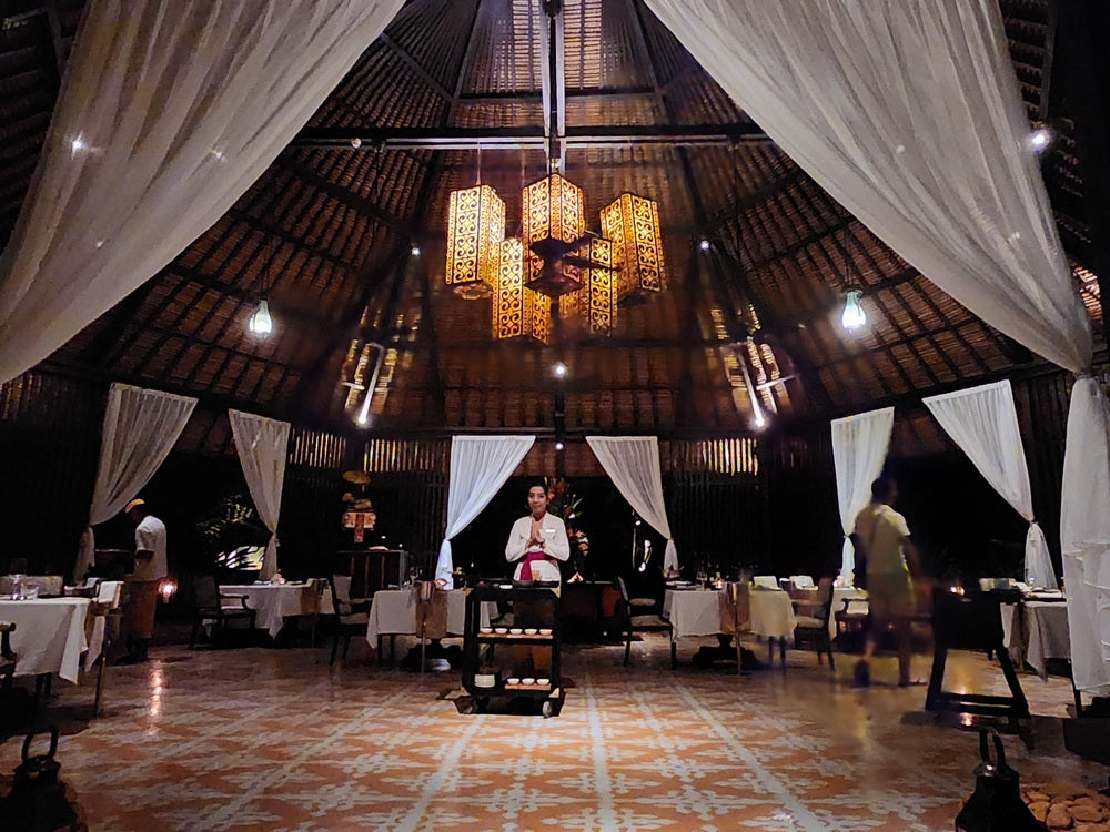 バリの雰囲気漂うガゼボ