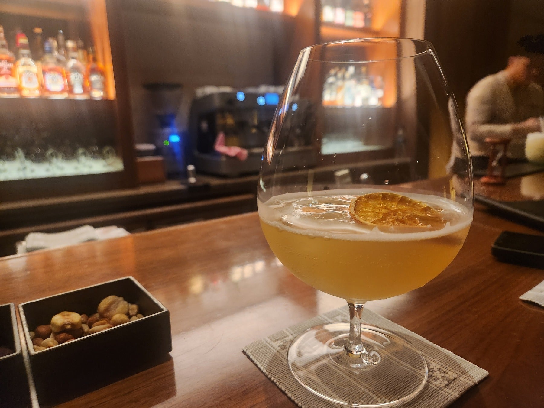 ロビーラウンジのカクテル