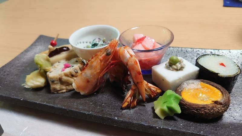 松籟庵 お料理1