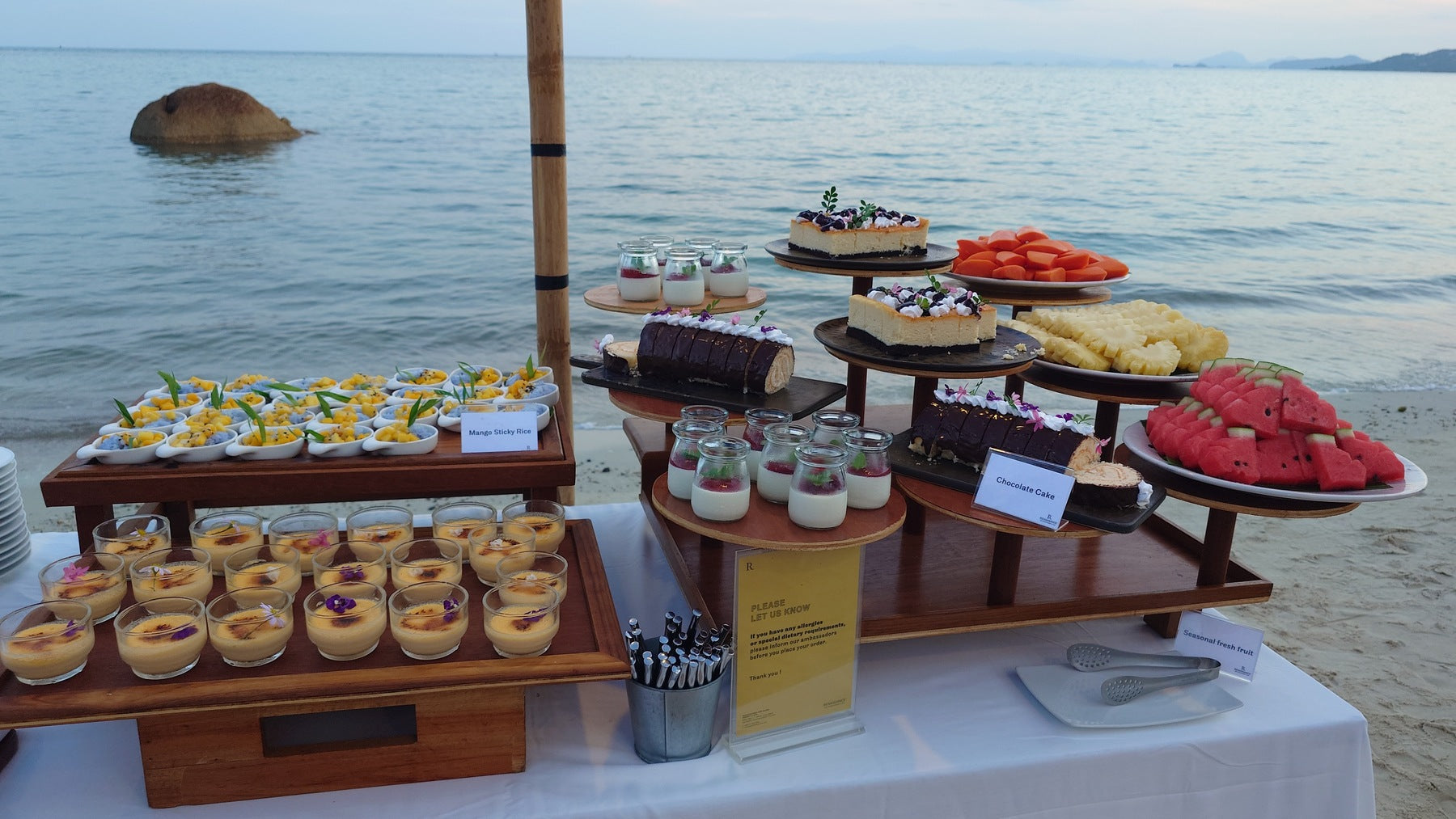 デザートも充実