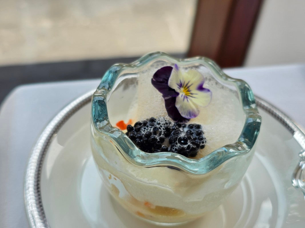 キャビアのアミューズ