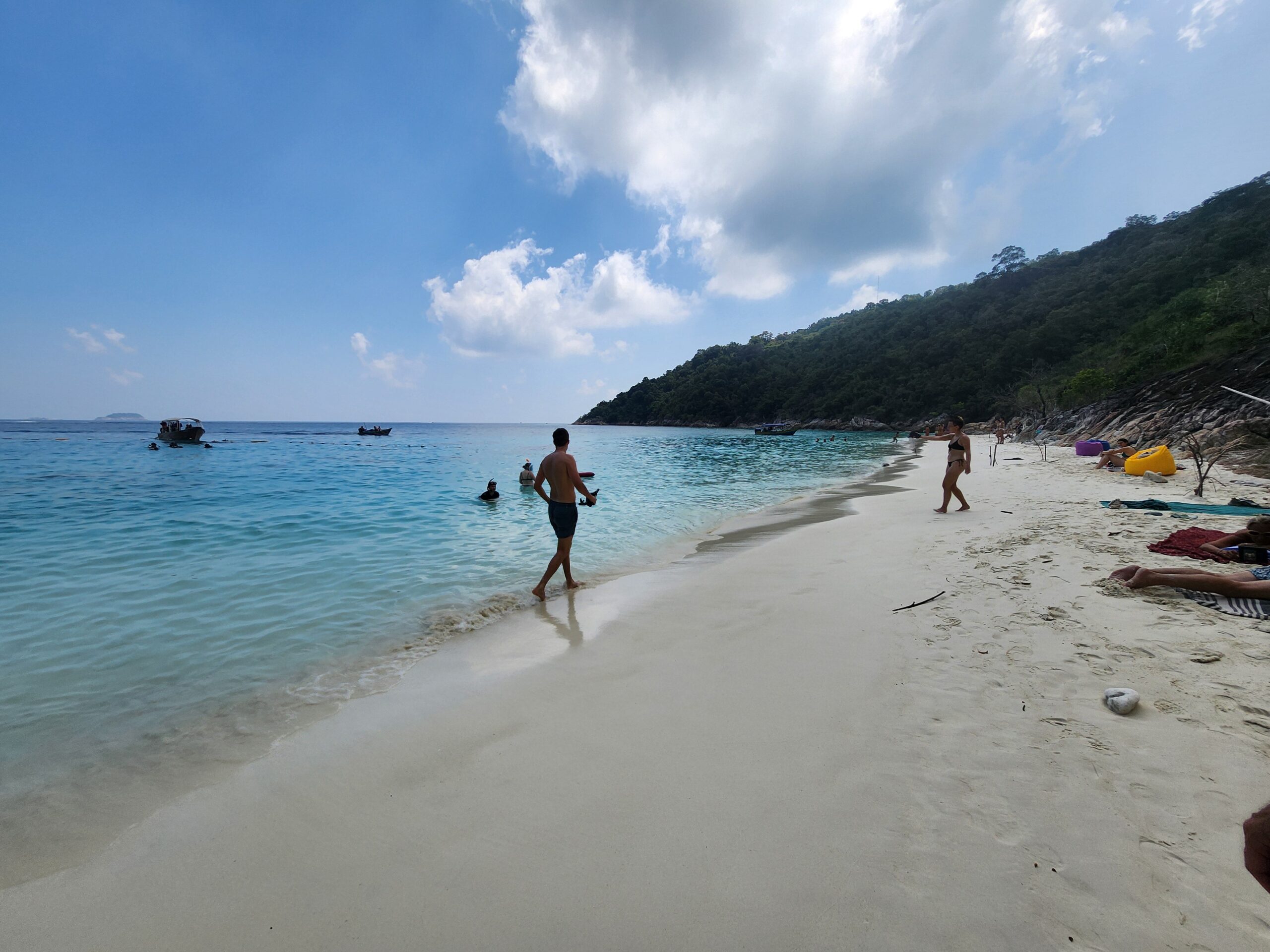 ペルヘンティアンのビーチ