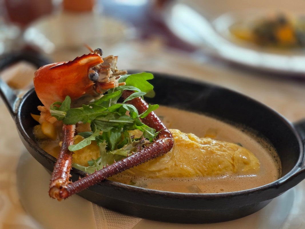 定番のロブスターオムレツ