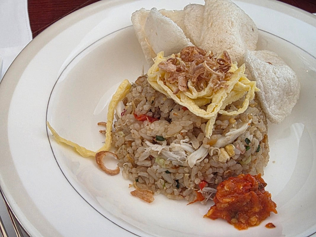 カニ肉入りナシゴレン