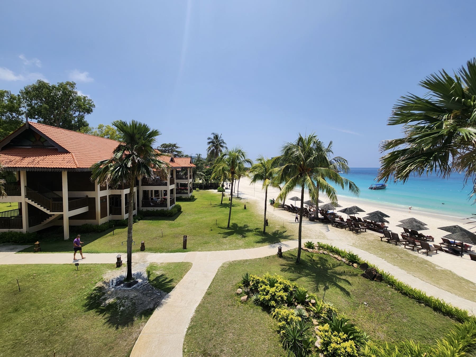 ビーチも美しい