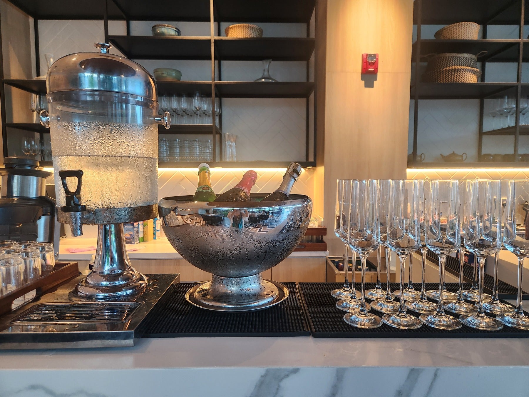 飲み放題のプロセッコ