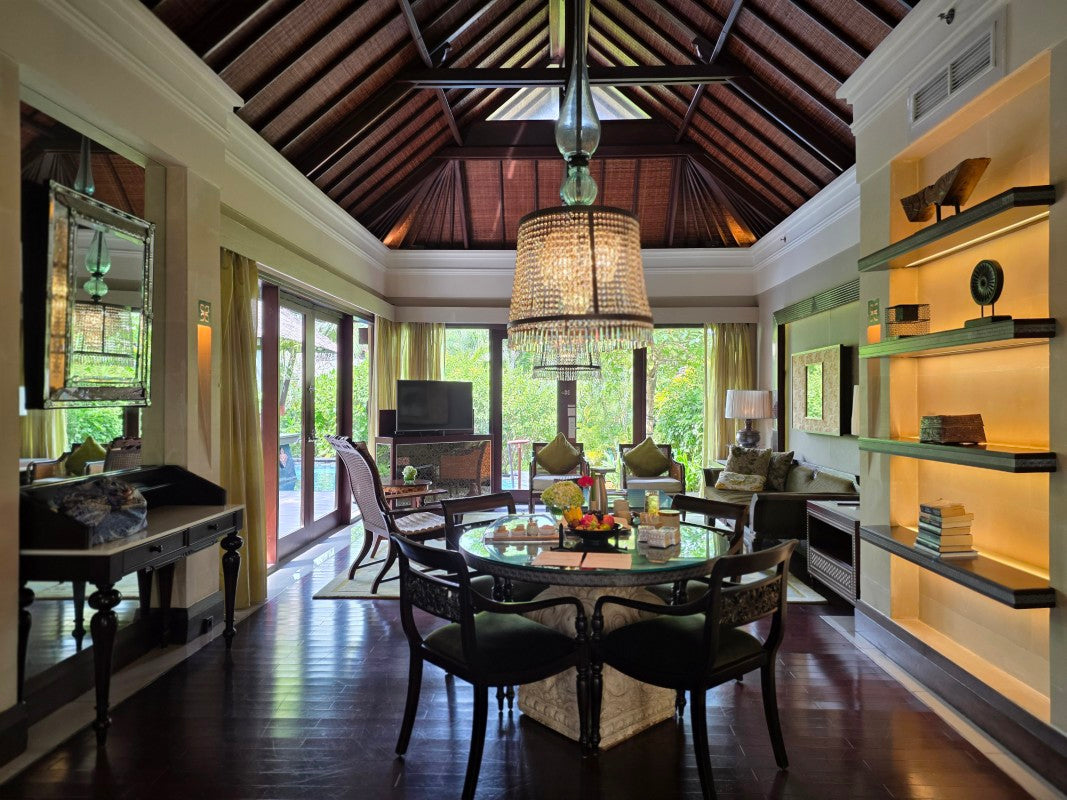 アジアンテイストの客室